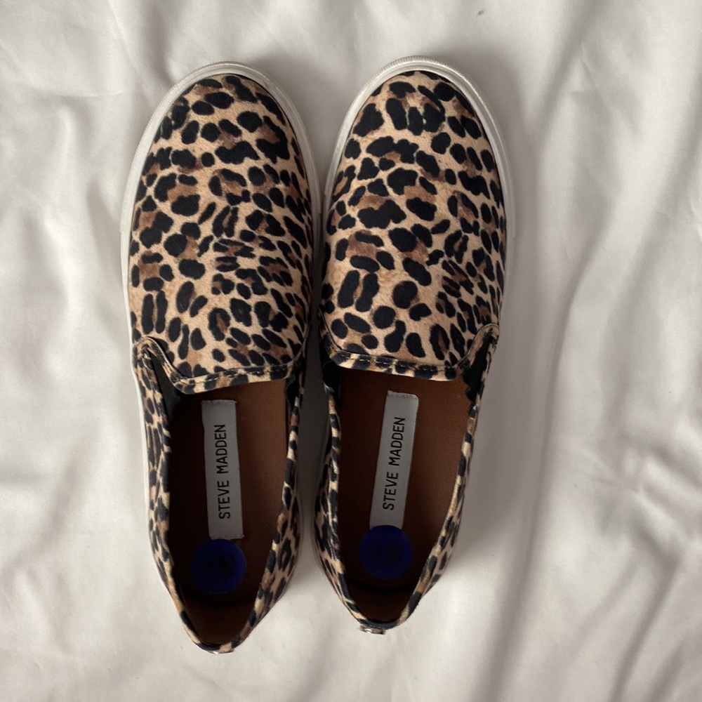 Steven Madden Slip On Cheetah Print Shoes - image 5